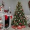 6.5 ft. Pre-lit Feel Real® PowerConnect™ Downswept Douglas Fir Full Artificial Christmas Tree, Dual Color® LED Lights